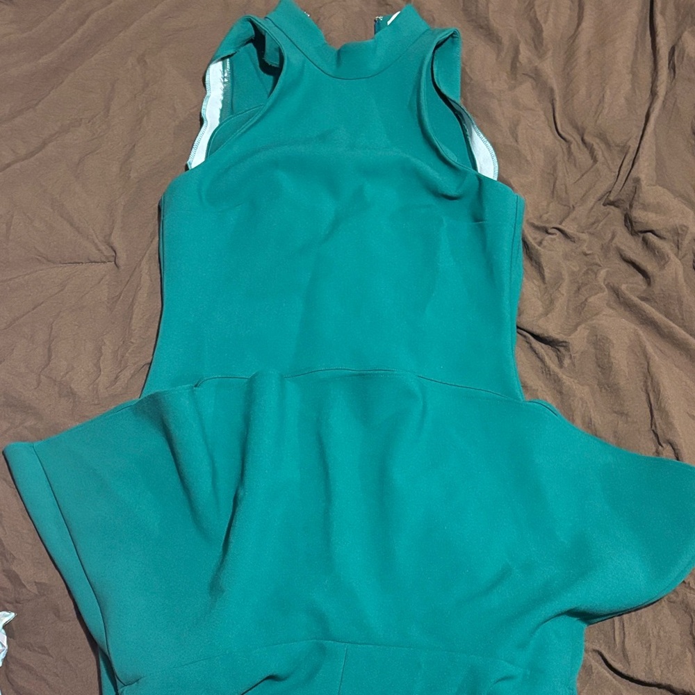 Likely Asymmetrical Dress in Teal